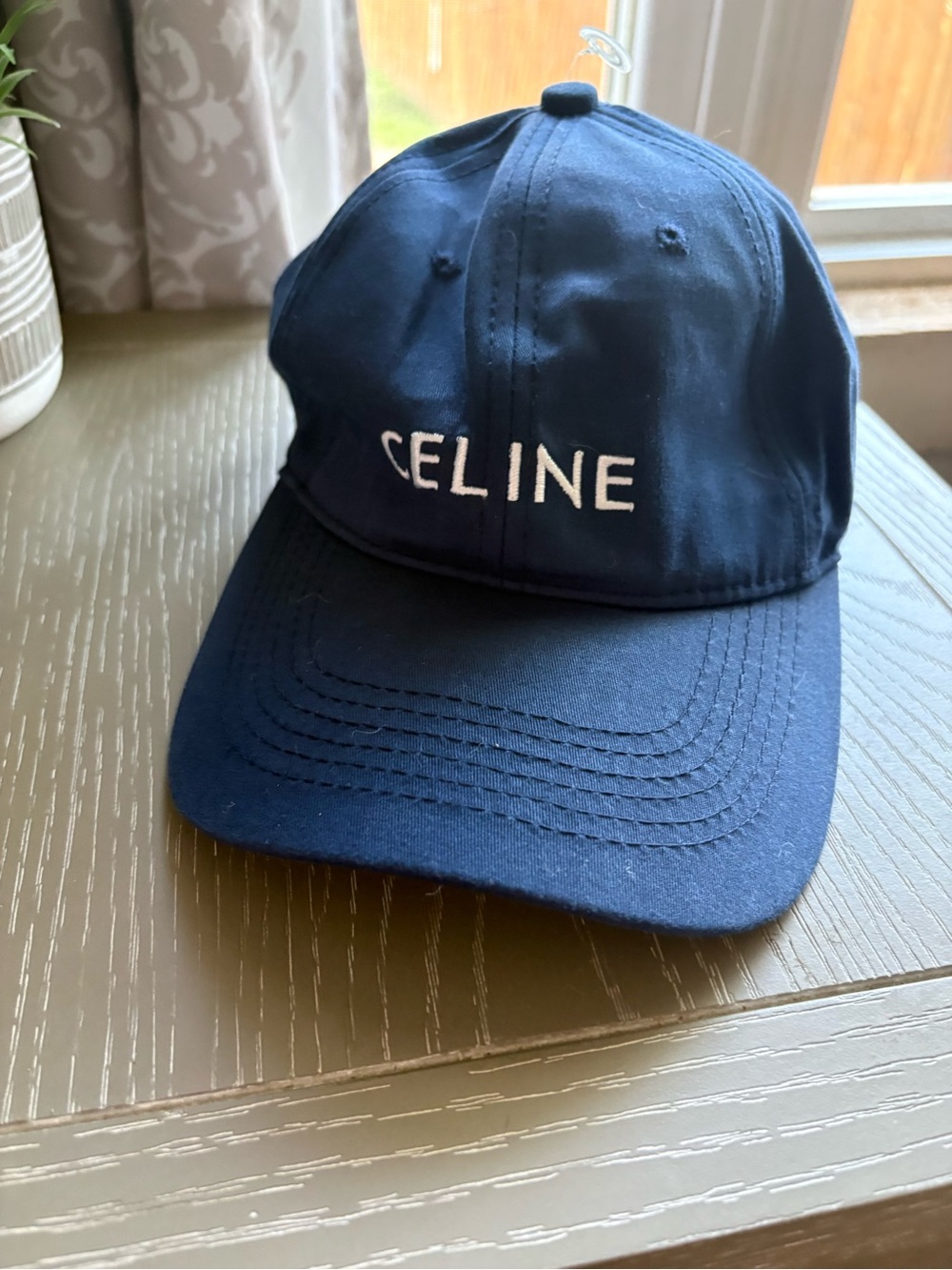 FASHION Navy Logo Baseball Cap - Picture 6 of 9